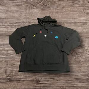 Astroworld Travis Scott Black Scattered Hoodie Size Medium